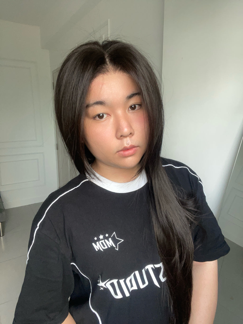 Huudid Wigs | Black Pearl - Straight Layered 4x4 Lace