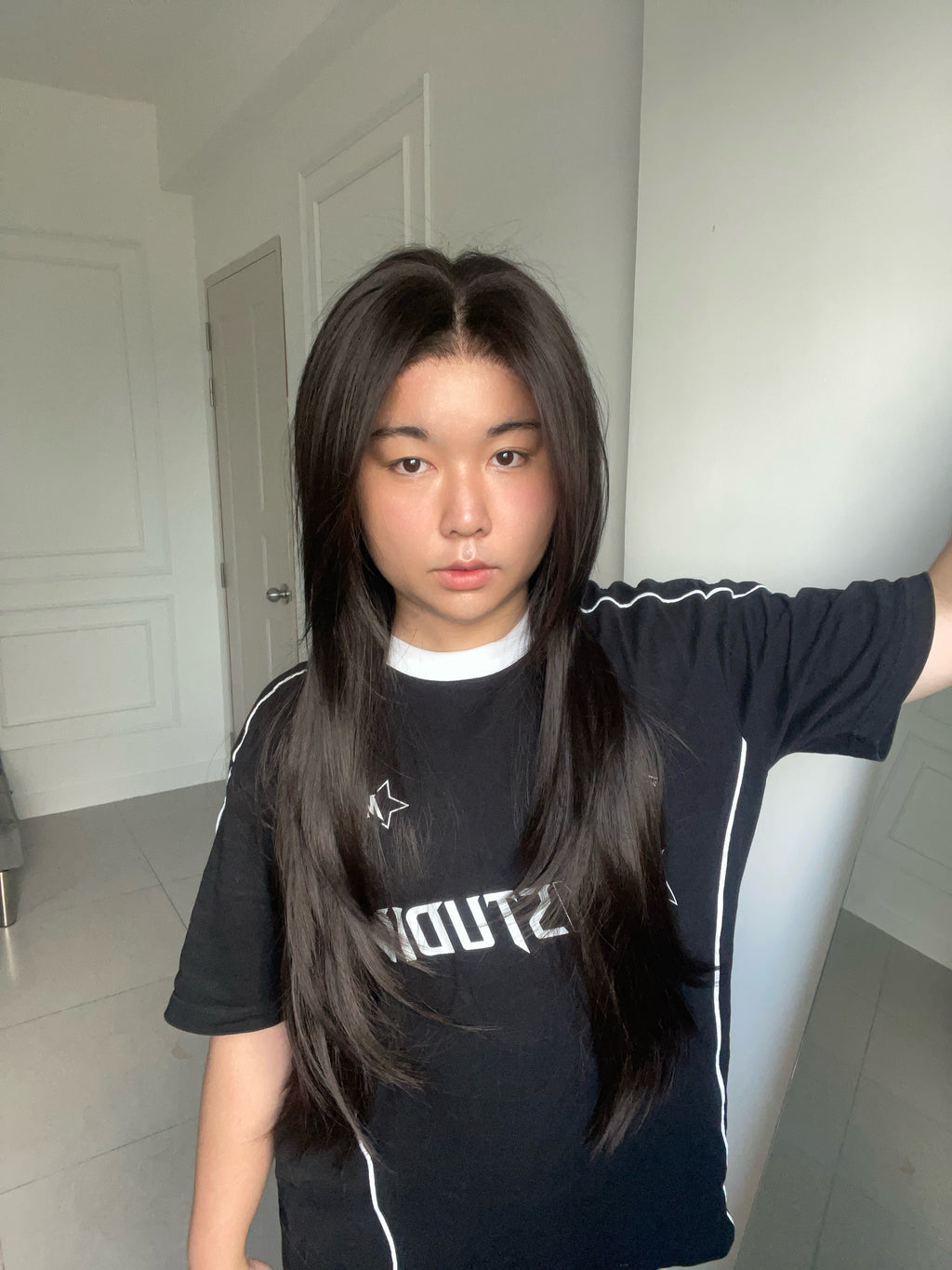 Huudid Wigs | Black Pearl - Straight Layered 4x4 Lace