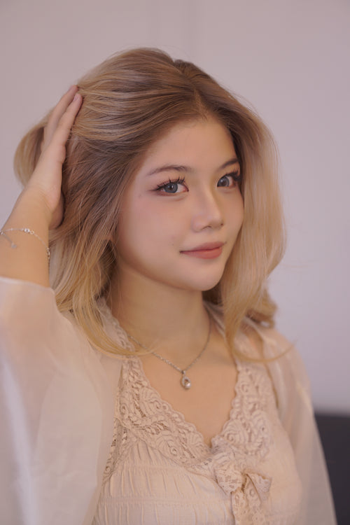 Elara Blonde- Huudid Blonde Wigs 13x4 Korea Lace